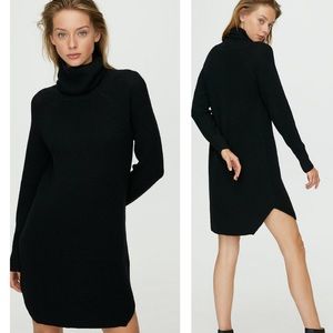ARITZIA Wilfred Free Bianca Dress Black Medium